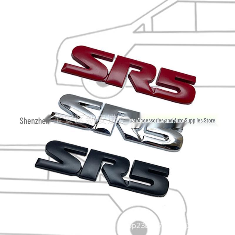 V6 Car Logo Sticker for Toyota Tundra TRD PRD SR5 Modified Rear Tail and Body