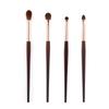 Real Pony Hair Eyeshadow Brush Set - Super Soft Blending Brushes for Beginners