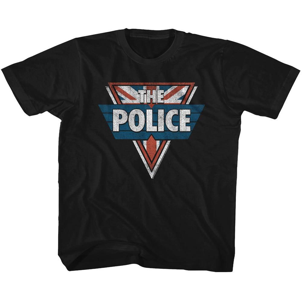 The Police Brittish Rock Band Badge Youth T Shirt Rock Music Unisex T-Shirt M