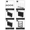 Shoe Rack Shoe Storage Organizer Assembly PP and Nonwoven Large Capacity Storage Rack for Hallway
