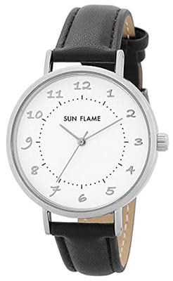Flame Sun Flame Watch Black [Sun Co., Ltd.] MJG-B26 MJG-B26-BK