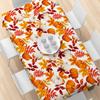 Autumn Pumpkin Maple Leaves Tablecloths For Table Decoration Fall Thanksgiving Harvest Rectangle Table Cloth Kitchen Party Decor