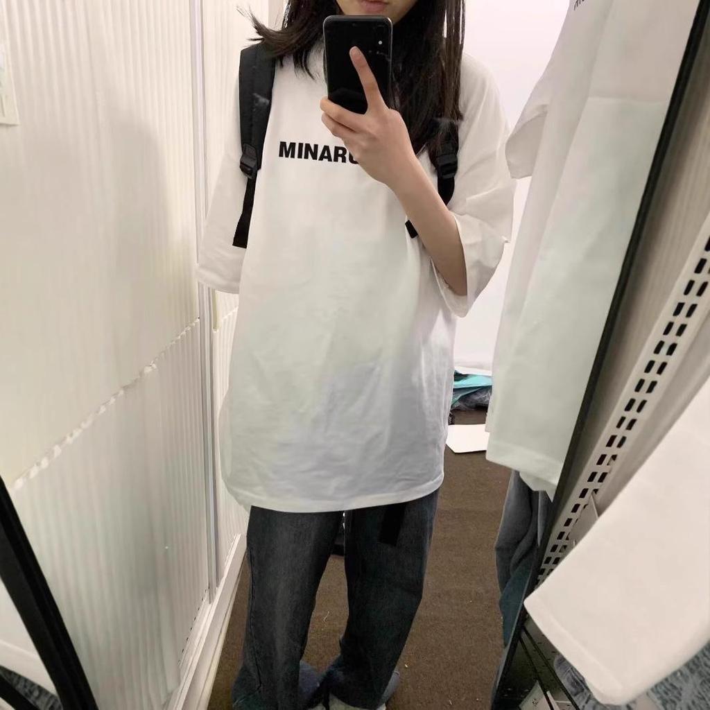 Dams retro svarta bomulls-t-shirt med halvärm, Sommar 2025