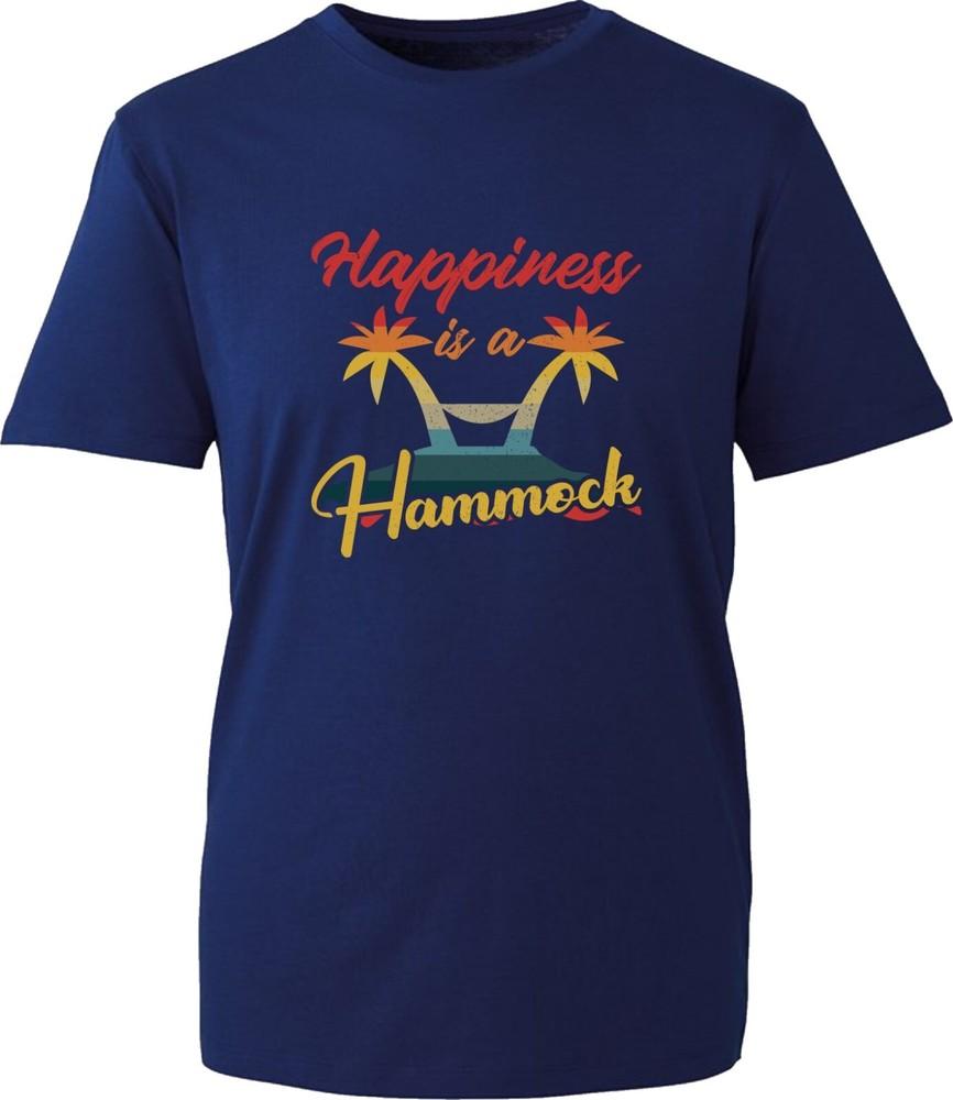 Happiness Is A Hammock Tshirt Summer Vacations Beach Lovers Birthday Gift Top S