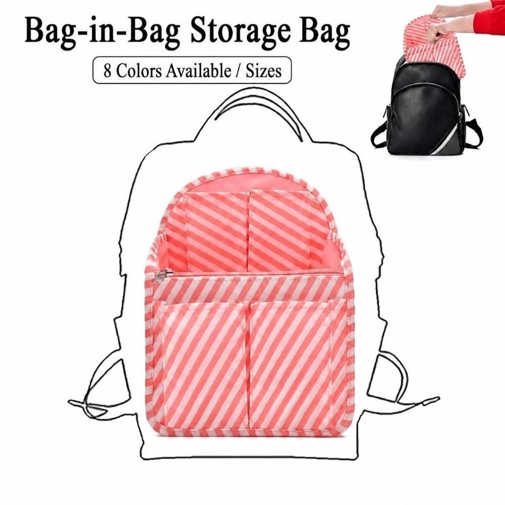 Multi-pockets Bag Liner Organizer Inner Liner Travel Organizer Travel