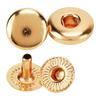 200set Rounded Sewing Leather Snaps 8mm Size Metal Snap Fasteners  Leather Craft DIY