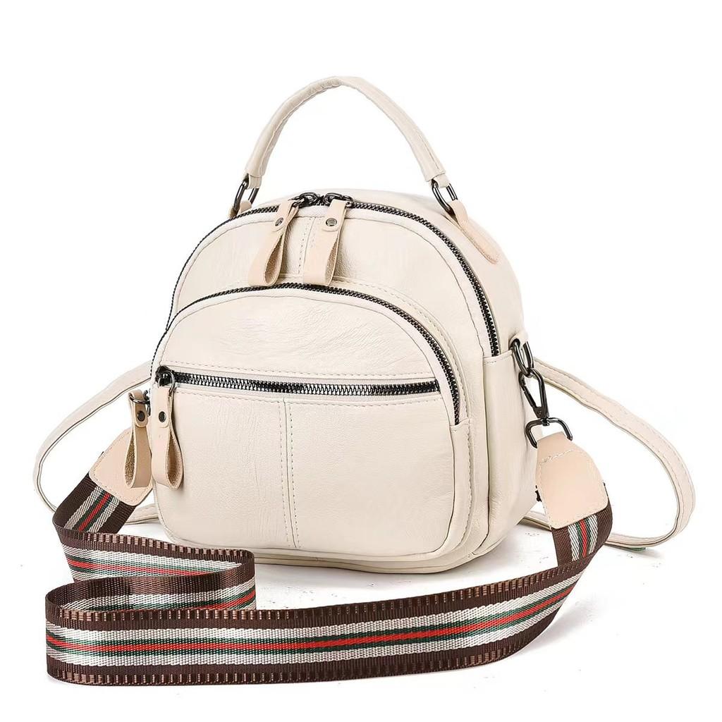 Stylish Versatile Pu Leather Shoulder Bag With Multiple Compartments For Daily Use