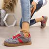 Fashion Women Designer Comfortable Classic Retro Shoes Women Spring Autumn Casual Fashion Versatile Lace Up Flat Shoes Zapatos De Mujer