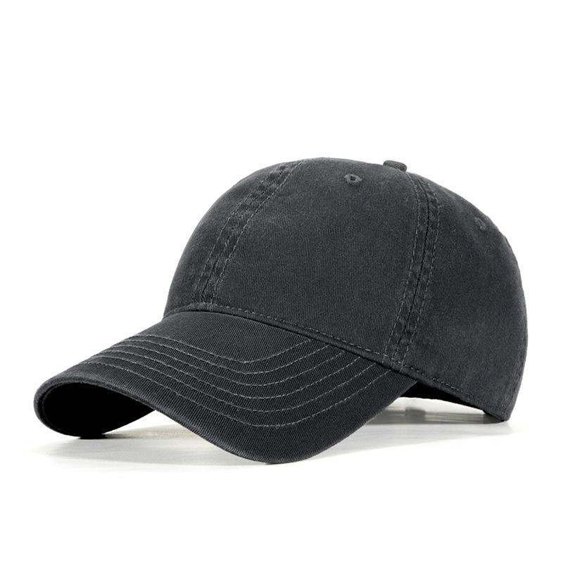 Large Head Circumference Soft Top Baseball Cap Versatile Cotton Cap Men And Women Trendy Sports Sunshade Sunscreen Cap