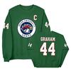 Women's Casual Pullover Sweatshirt Letter Print Crewneck Long Sleeve Relaxed Fit University Style Athletic Top