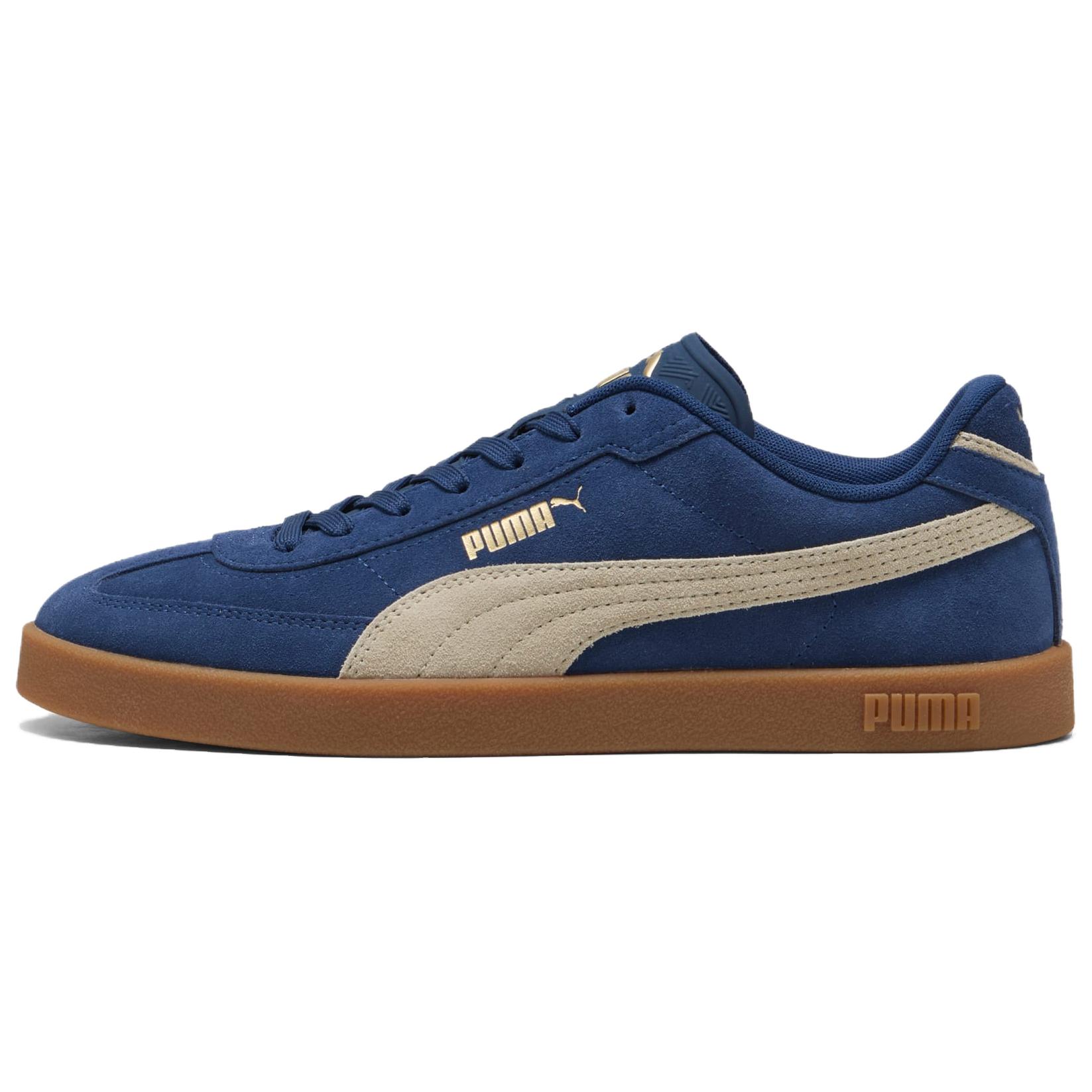 

Puma Club 2 Era Модные Универсальные Тренировочные Обувь Унисекс Синий 400717-11 35.5
