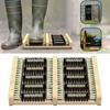 All-Weather Outdoor Shoe Cleaning Brush Durable Nylon Bristles Patio Shoe Brush Multifunctional Portable Shoe Mud Removal Brush