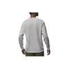 Jordan Wordmark Solid Round Neck Sports Long Sleeve T-Shirt Men Tops Sail-White FJ0703-133