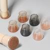 20pcs Chair Leg Floor Protectors Padding Round Chair Leg Covers Protective Chair Feet Sleeves for Round Furniture Legs
