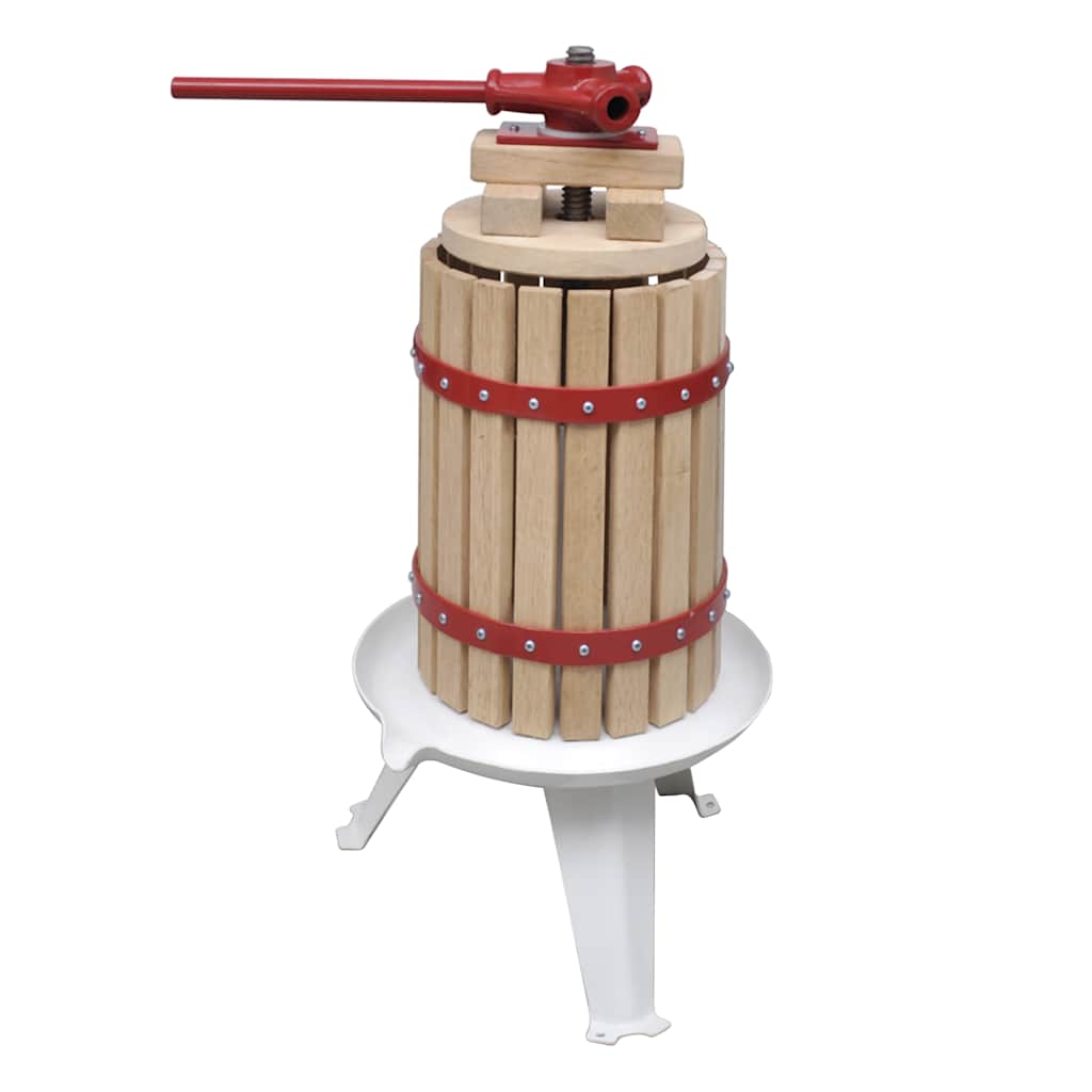 Vidaxl 2-Piece Fruit and Wine Press and Crusher Set