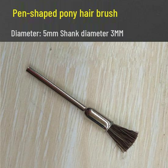 Electric Polishing & Rust Removal Brush: Steel & Copper Wire Grinder Head