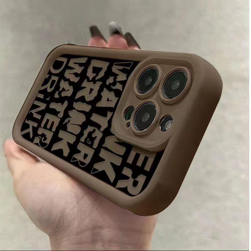 

Мягкий чехол на английском языке для iPhone 15/14 Pro Max, 13, 12, 11, XS/XR, 8, 7, 6 Plus iPhone 15 Pro Max