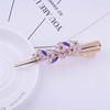 New Gorgeous Shiny Crystal Zircon Hairpin Sweet Lady Hairpin Duck Beak Hairpin High Quality Flower Tree Branch Hairpin