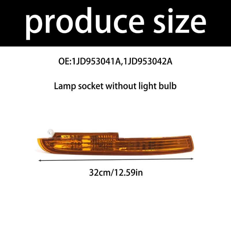 Easy Install Signal Lamp Reliable Rear Turn Signal Light Strong  Plastic Signal Light Unit for Multiple Vehicles 