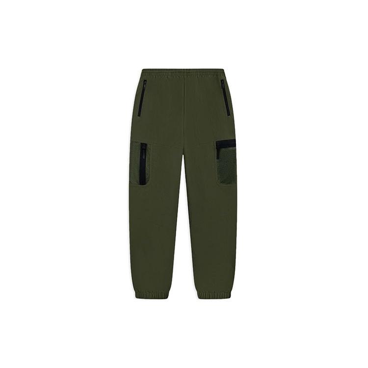 Li-Ning Counterflow Logo Pocket Joggers Pants Olive Green Men s AKXS855-2 XL