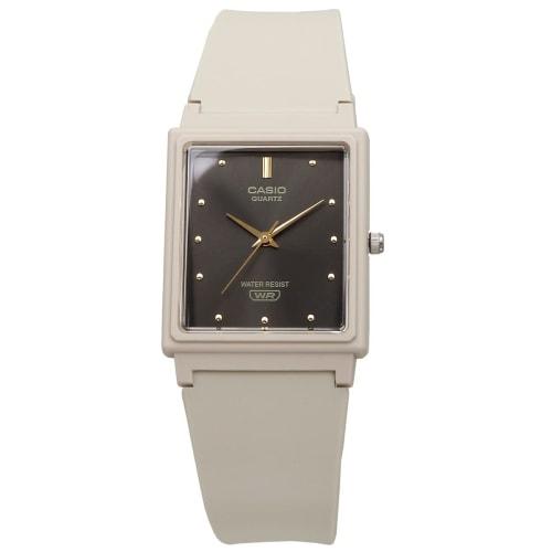 Casio Analog Watch Chipkashi Cheap Casio MQ-38UC-8A Matte Ivory Urethane Belt Rectangular Face Unisex Overseas Model