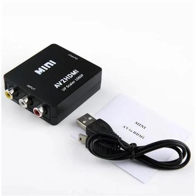With Black Cable 1080P Composite Adapter Converter RCA AV To HDMI, AV2HDMI Adapter for TV, PS3, P