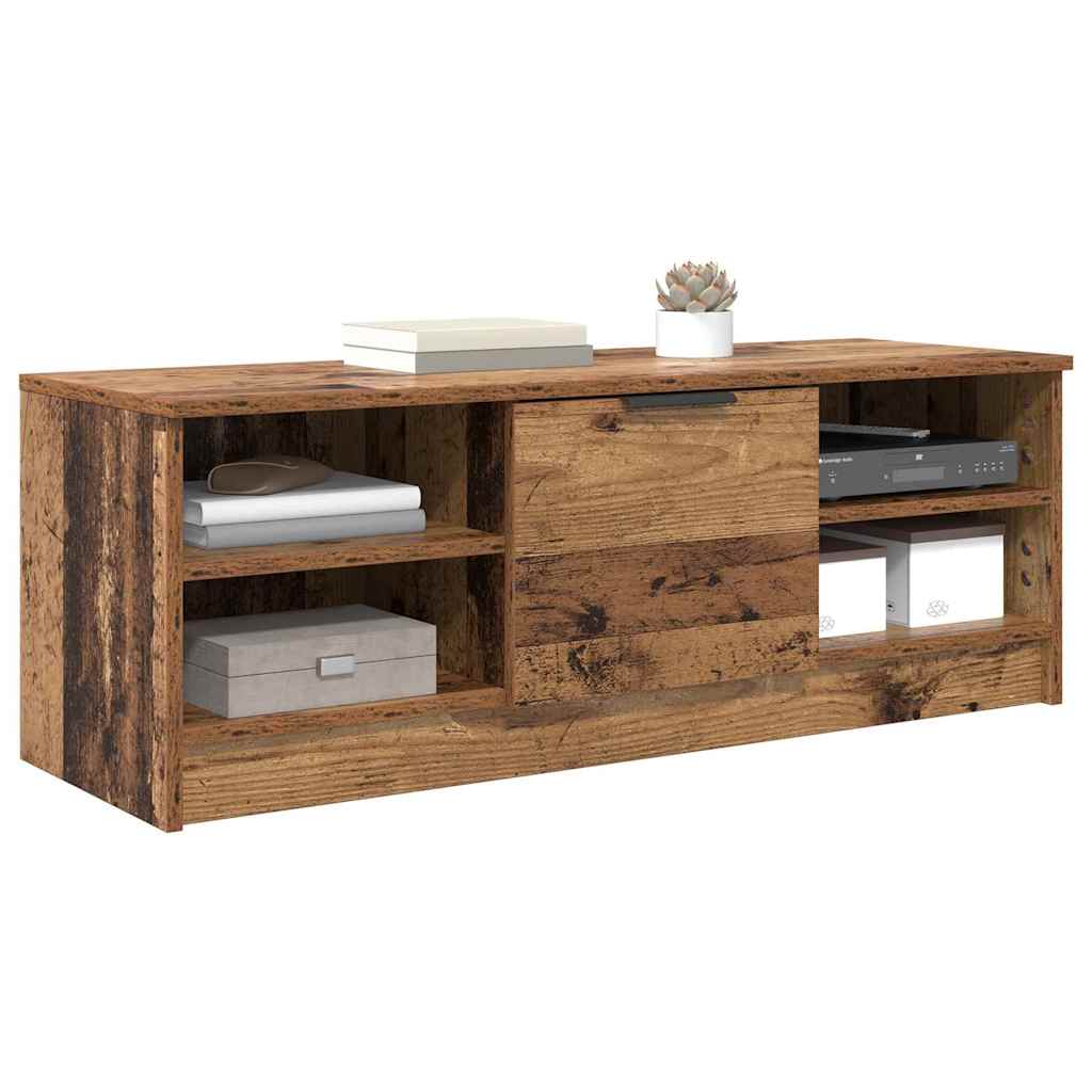 TV Cabinet 102 x 35 x 36.5 cm Reclaimed Wood Engineered Wood