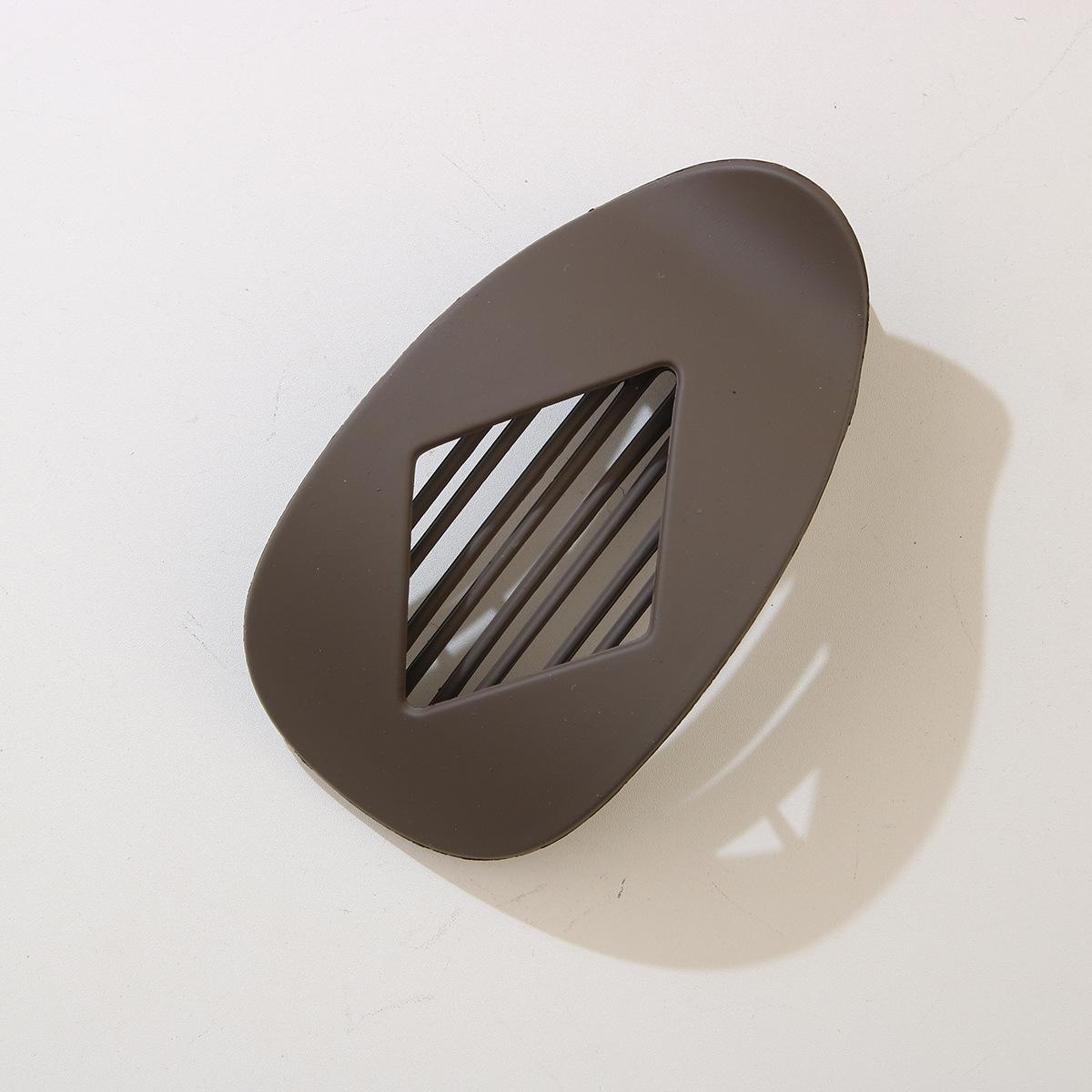 

Ромбоподібна плоска овальна шпилька для волосся, шпилька-качкодзьоб для пучка на потилиці, елегантна шпилька-акула 1PCS