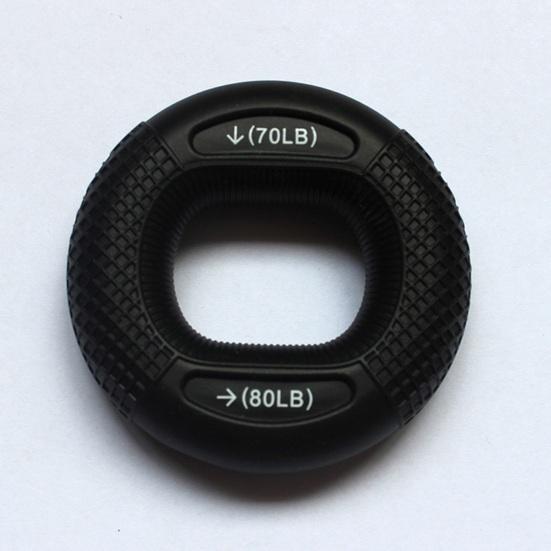 Nastavitelná rukojeť Elastická Silná houževnatost Kompaktní velikost Ergonomický design Těžká rukojeť Fitness prsten na procvičování prstů