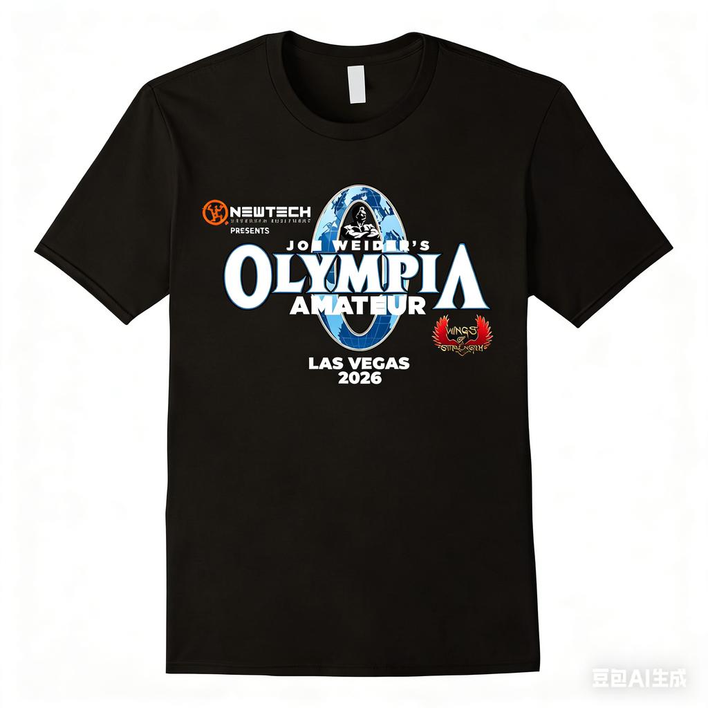 2026 Olympia Gym Unisexs Vintage Graphic T Shirt Unisex Summer Fashion ONeck Short Sleeve Tshirt Casual Sports Cotton Tee Top