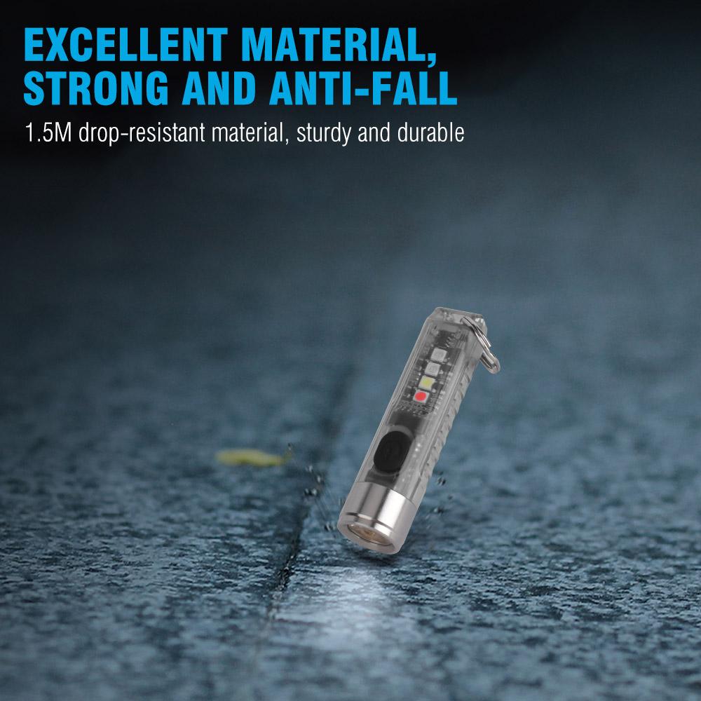 Mini LED Flashlight Keychain Flashtorch High Powerful Portable Ou Tdoor Lighting