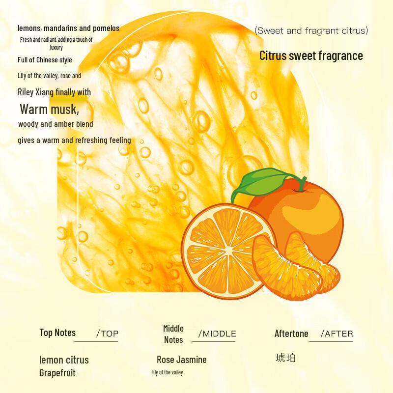Desiree Essential Oil Shower Gel Citrus Sweet Scent 500ml