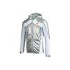 Adidas Space Jacket Running Hooded Sportswear Men Outerwear Silver GK8816