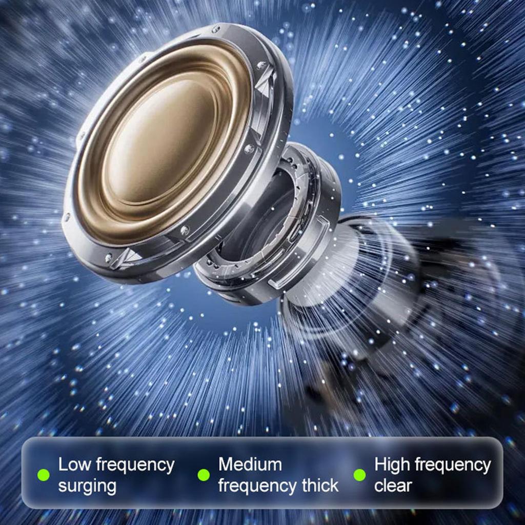 Motorrad-Headset Doppellautsprecher Kabellose Helm-Kopfhörer Radfahrer-Kommunikations-Kopfhörer für den täglichen Arbeitsweg und Reisen