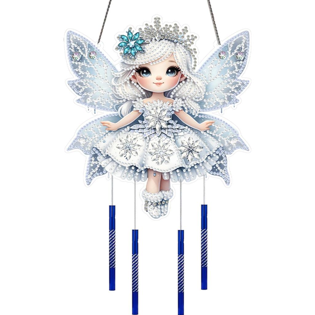 Acrylic 2D Flat DIY Diamond Painting Set Rhinestone Diamond Art Window Pendants Double Sided Window Hanging Art for Home Decor