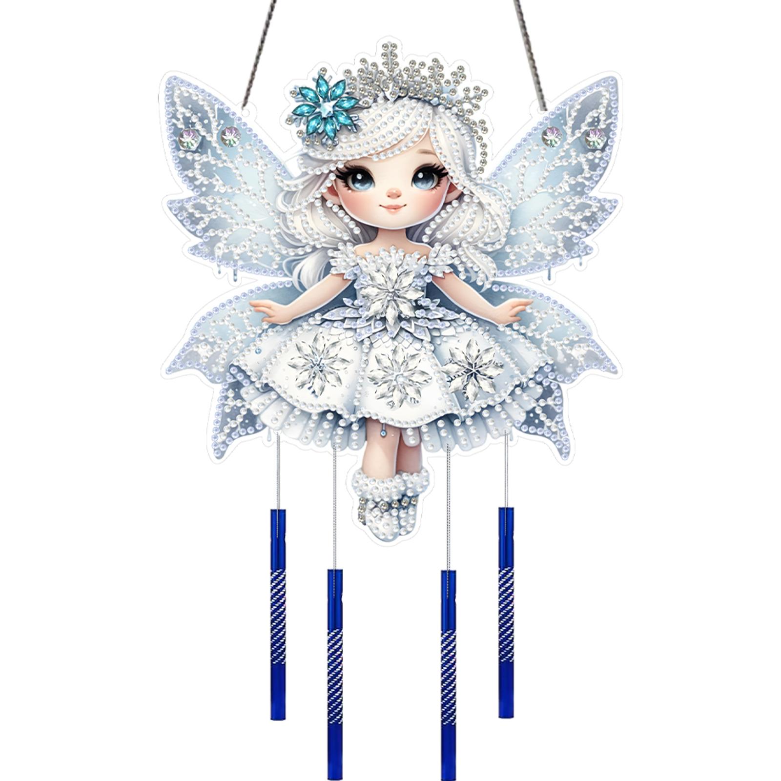 

Acrylic 2D/Flat DIY Special Shape Rhinestone Diamond Art Window Pendants Diamond Painting Set Window Hanging Art for Home Decor