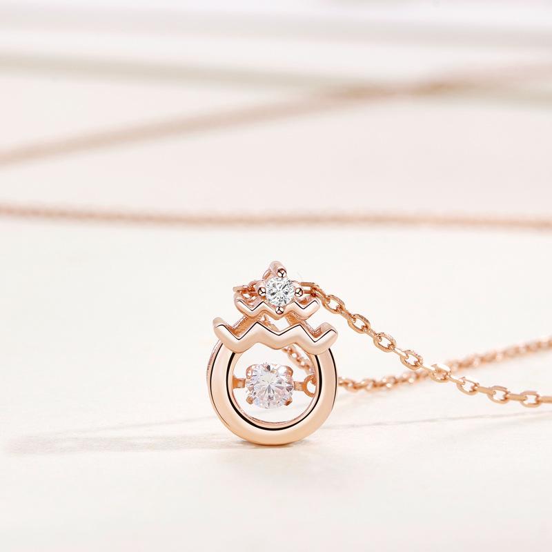 

Corrugated Wave Smart Necklace Women s Niche Exquisite Fashion Versatile Temperament Premium ins Style Jewelry