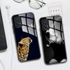 Case For Samsung Galaxy A72 Painted Tempered Glass Phone Cover For Samsung A72 A 72 5G A726B A725F Cases Silicone Bumper Coque