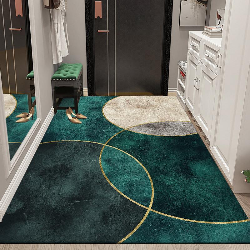 

Ковер для входной двери, устойчивый к грязи, ковер у кровати в спальне, простой в уходе, для гостиной, ванной комнаты, простой коврик для ног 80*120CM