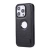 Invisible Fold Stand Phone Logo Hole Leather Case for IPhone 17 Air 16 15 14 Plus 13 12 11 Pro Max Ultra Thin PU Leather Cover