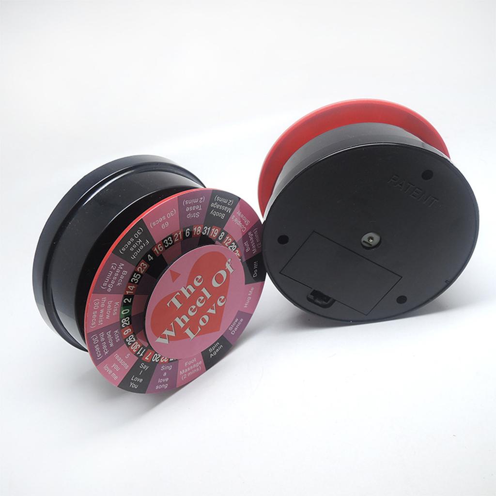 Electric Roulette Wheel Turntable For Couple Games Novelty Foreplay Toy For Lover Erotic Bedroom Game Activity Ideas