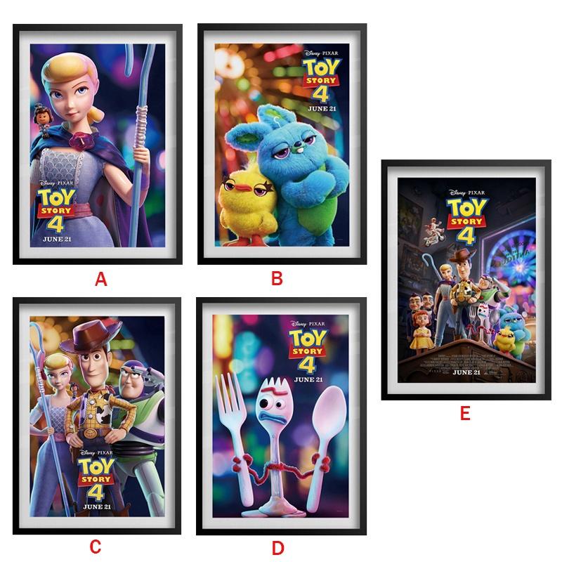 High-resolution Silk Poster Of Toy Story 4 For Home Decoration Enthusiasts**