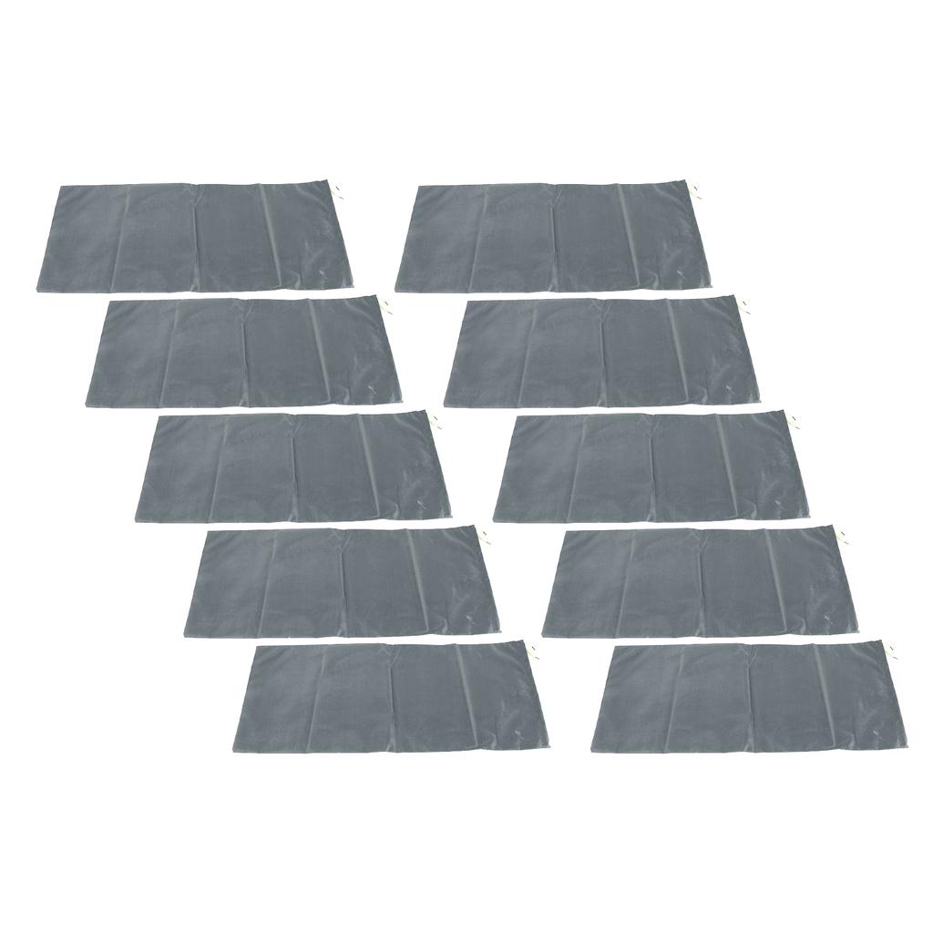 10 Stück Sandsäcke für Hochwasser Professionelle Leere Regendichte Hochwasserschutz-Sandsäcke für Haustür Garage