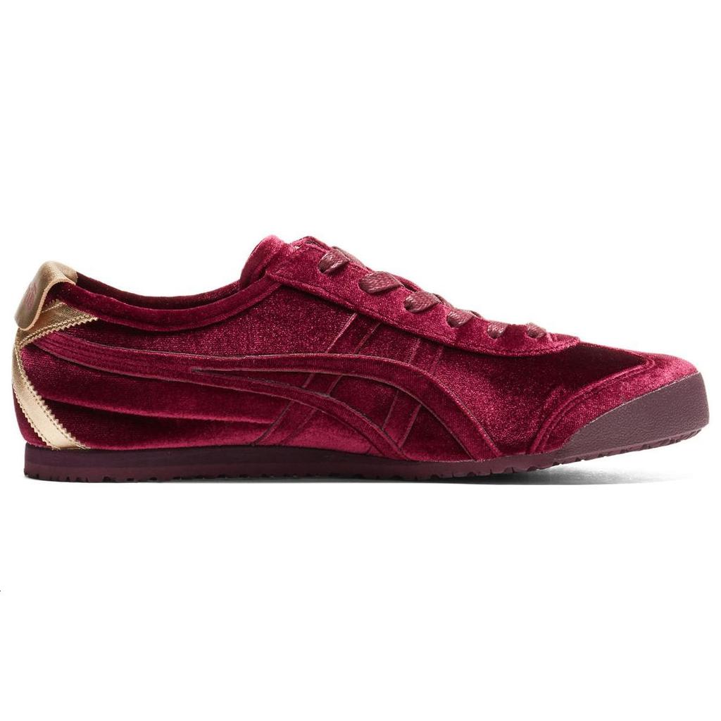 ONITSUKA TIGER Mexico 66 Comfortable Trendy Slip Resistant Durable Lightweight Low Top Casual Shoes Unisex Casual Shoes Red 1183C091-600