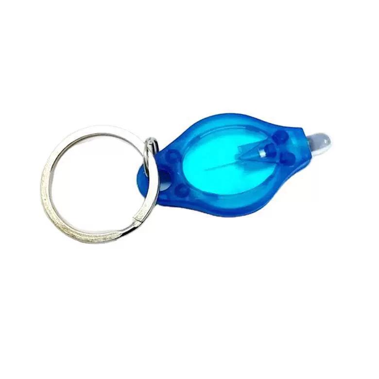 Portachiavi Mini LED Tartaruga Rombo - Luce Multicolore Regalo Promozionale