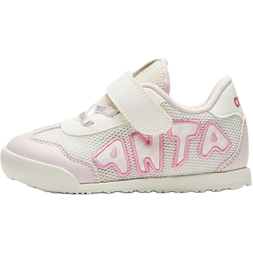 

Anta Детская удобная универсальная нескользящая износостойкая обувь для ходьбы из синтетической кожи с низким верхом, обувь для малышей, белая 322430022-1 24