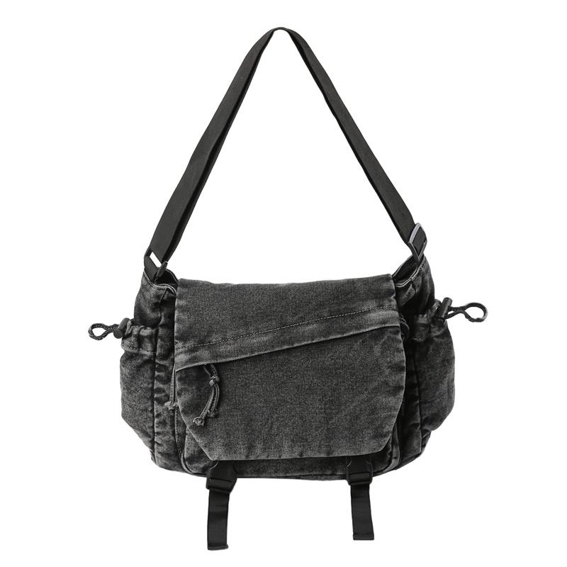 Vintage Denim Bag Women's Crossbody Bag Large Capacity Shoulder Bag