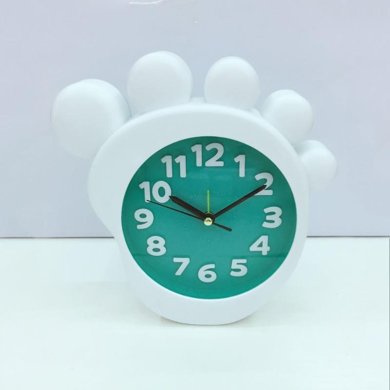 

Конфетно-цветной будильник с большими ножками, изысканный подарочный будильник, часы для детской спальни