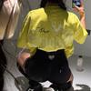 [Peach Heart Hip King Pants] Original Fitness Shorts Wait Lifting Yoga Shorts Fashion Skinny Thin Slimming outside Wear