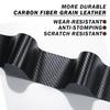 Carbon Fiber Car Door Sill Threshold Anti Scratch Protector Sticker For Ford Fiesta Focus 2 3 MK2 MK3 Ranger Mondeo Fusion Kuga